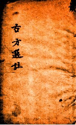 绛雪园古方选注 内科丸方