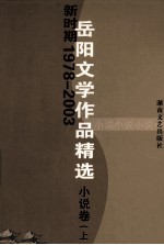 新时期1978-2003岳阳文学作品精选 小说卷 上