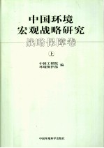 中国环境宏观战略研究战略保障卷 上