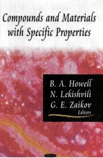 COMPOUNDS AND MATERIALS WITH SPECIFIC PROPERTIES