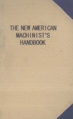The New Merican Machinist's Handbook