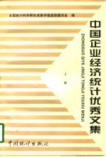 中国企业经济统计优秀文集 上