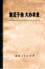 鼓足干劲 大办农业