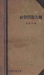 社会问题大纲 第2版