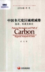 中国多尺度区域碳减排 格局、机理及路径