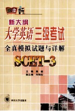 新大纲大学英语三级考试全真模拟试题与详解