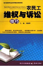 农民工维权与诉讼技巧