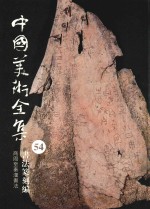 中国美术全集 54 书法篆刻编 商周至秦汉书法