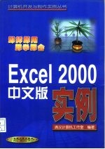 Excel 2000中文版实例