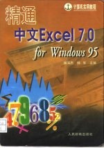 精通中文Excel 7.0 for Windows 95