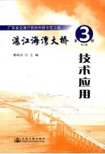 湛江海湾大桥 第3册 技术应用