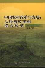 中国农村改革与发展 从税费改革到综合改革