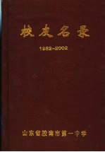 校友名录 1952-2002