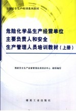 全国安全生产培训系列教材 危险化学品生产经营单位主要负责人和安全生产管理人员培训教材 上