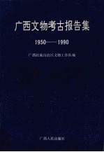 广西文物考古报告集 1950-1990