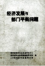 经济发展与部门平衡问题