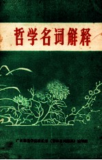 哲学名词解释