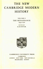 THE NEW CAMBRIDGE MODERN HISTORY VOLUME I THE RENAISSANCE 1493-1520