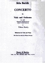 CONCERTO FOR VIOLA AND ORCHESTRA