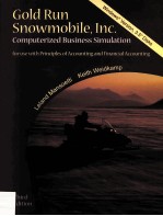 GOLD RUN SNOWMOBILE,INC. COMPUTERIZED BUSINESS SIMULATION THIRD EDITION