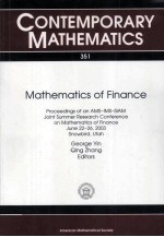CONTEMPORARY MATHEMATICS 351 Mathematics of Fianace