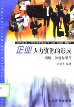 企业人力资源的形成 招聘、筛选与录用
