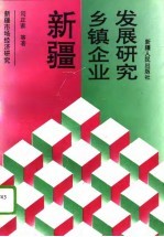 新疆乡镇企业发展研究