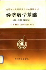 经济数学基础 第1分册 微积分