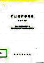 矿业经济学导论