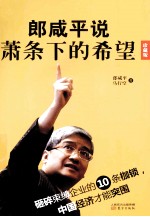 萧条下的希望 郎咸平说 珍藏版