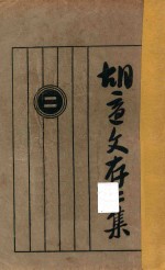 胡适文存 2 第10版