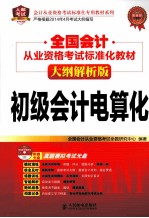 全国会计从业资格考试标准化教材 大纲解析版 初级会计电算化