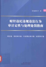 财经违纪违规违法行为审计定性与处理处罚指南 上