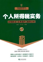 个人所得税实务 政策解读 实务操作 案例分析 第2版