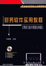 财务软件实用教程 用友T3会计信息化专版