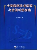 中国能源供求模型与发展对策研究