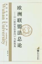 欧洲联盟法总论:以《欧洲宪法条约》为新视角
