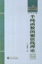 半纯函数的聚值线理论 第2版