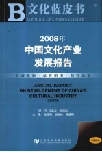 2008年中国文化产业发展报告