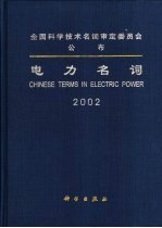 电力名词 2002
