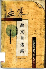 王蒙散文自选集