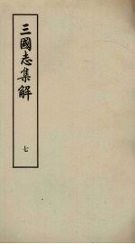 三国志集解 7