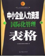 中小企业人力资源国际化管理表格
