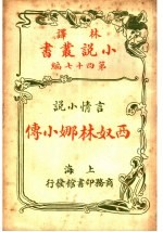 言情小说 西奴林娜小传 第四十七编
