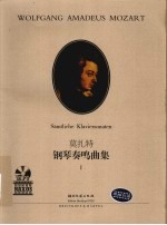 莫扎特钢琴奏鸣曲集 1 原版引进