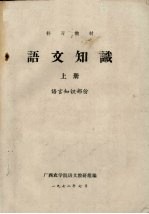 语文知识 上 语言知识部份