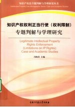 知识产权权利正当行使(权利限制)专题判解与学理研究