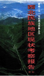 西北民族地区现状考察报告 第1集