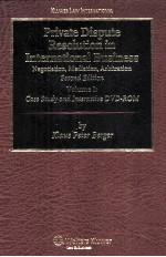 Private Dispute Resolution in International Business