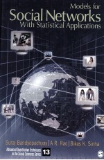 MODELS FOR SOCIAL NETWORKS WITH STATISTICAL APPLICATIONS